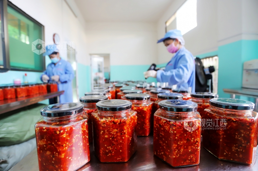 江西安福扶贫车间进村农产品加工增收