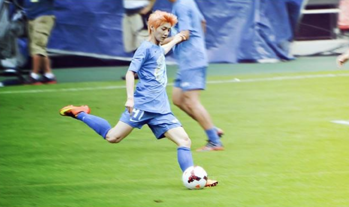 范志毅鹿晗是演艺圈踢的最好的没有之一