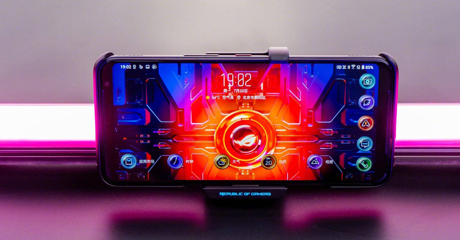 6000mah电池144hz屏幕rog游戏手机37月30日正式首发