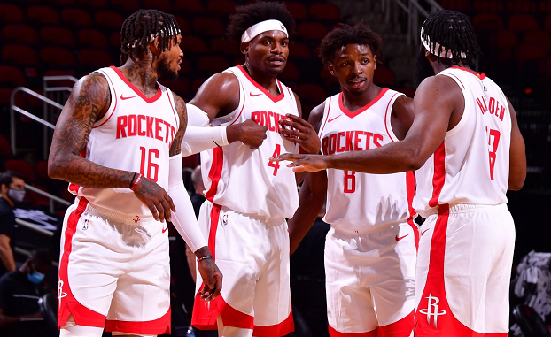 季前赛火箭11298马刺哈登首秀12342双德合砍195