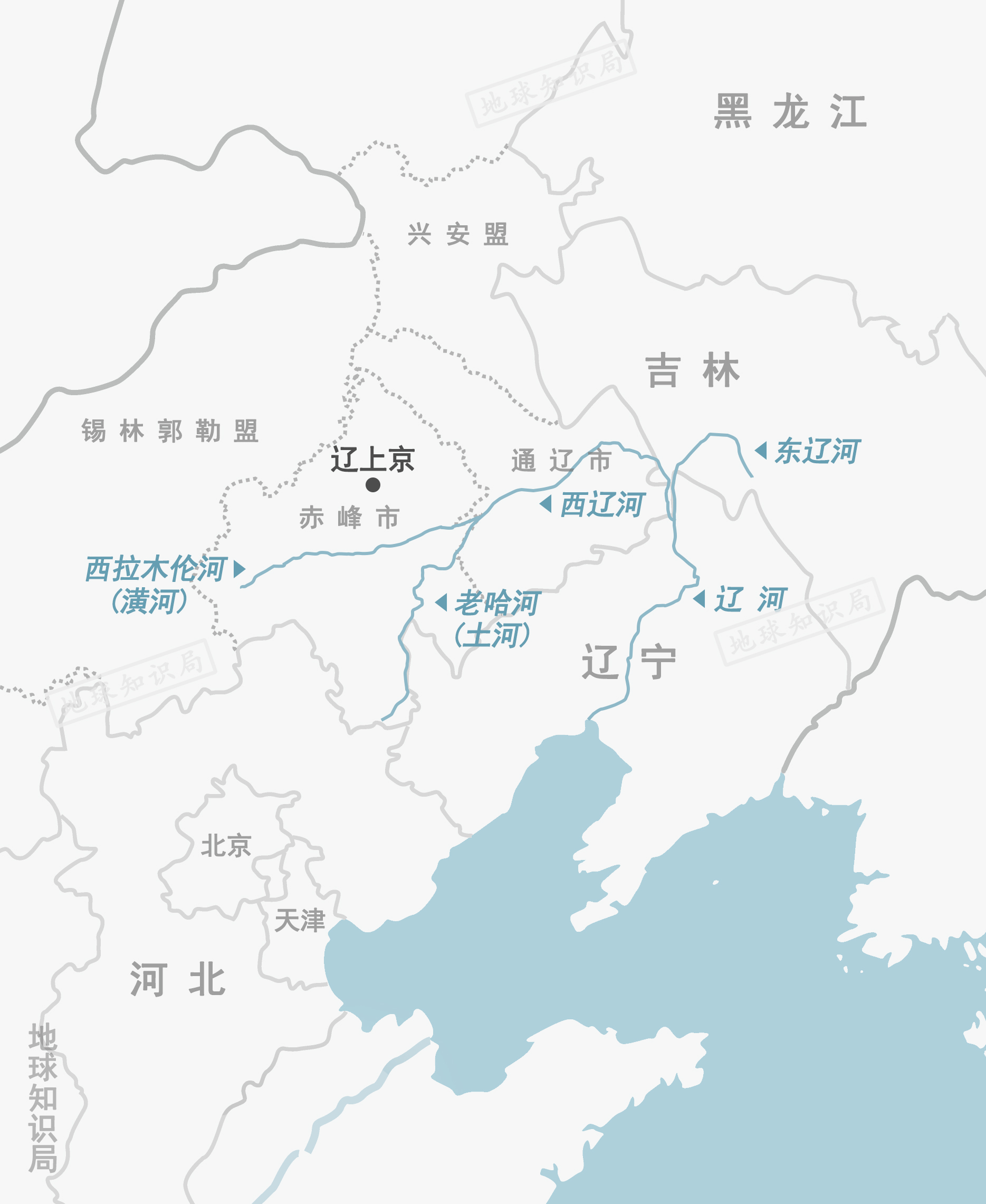 辽河地图途径图片