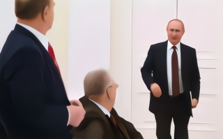 普京深夜会见国家杜马各党派领导人，由于日程安排紧凑竟迟到会议