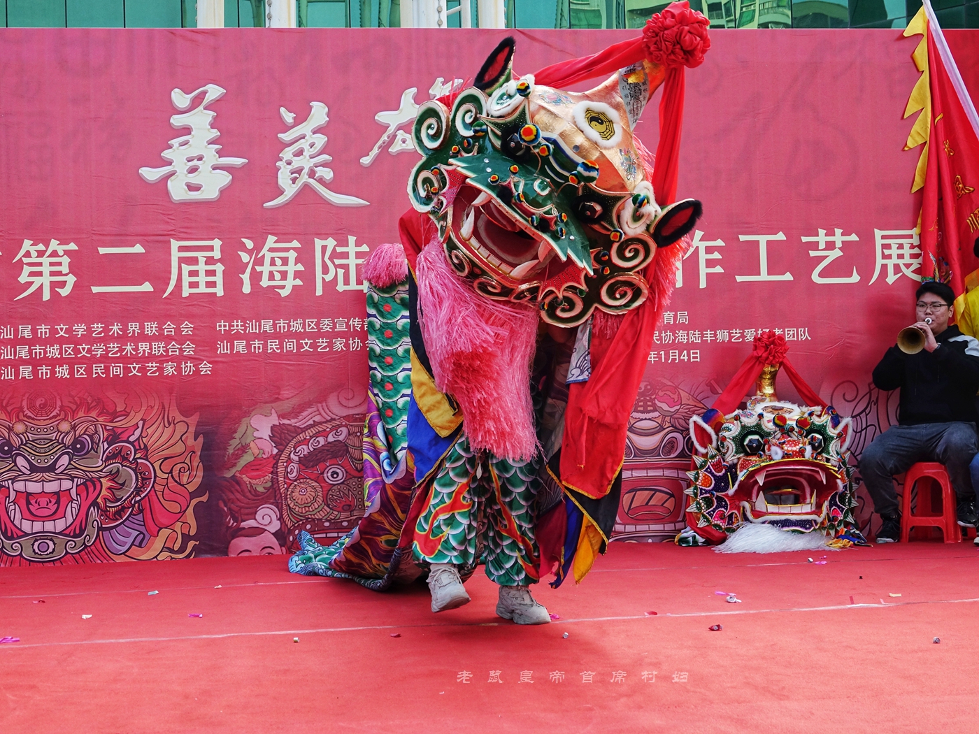 后继有人!汕尾非遗麒麟舞者14岁,00后渔歌姑娘貌美如花