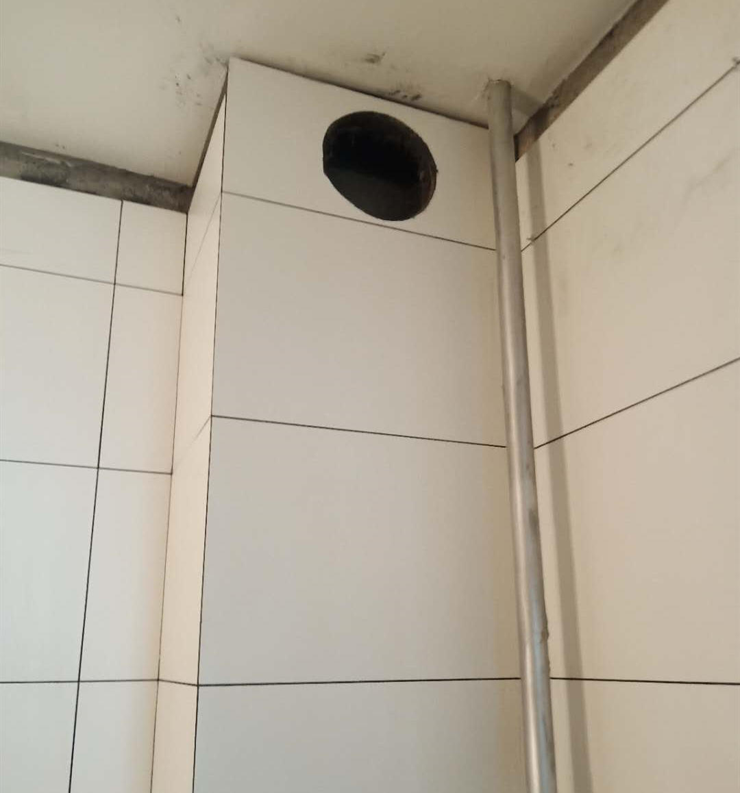 在黄岛装修厨房排烟孔别随便开需要提前确定止逆阀的形状