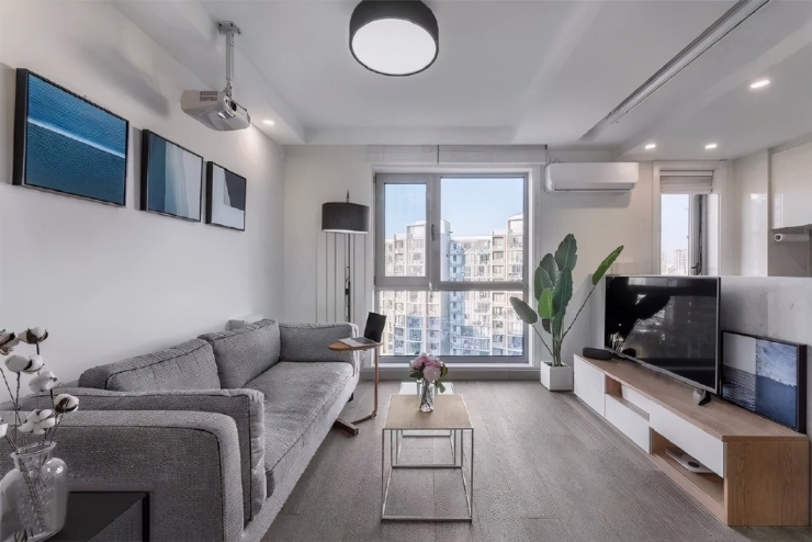 35㎡简约北欧风格小窝,温馨的小户型公寓设计