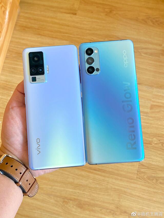 为数不多的两款轻薄5g手机x50pro和reno4pro你喜欢谁