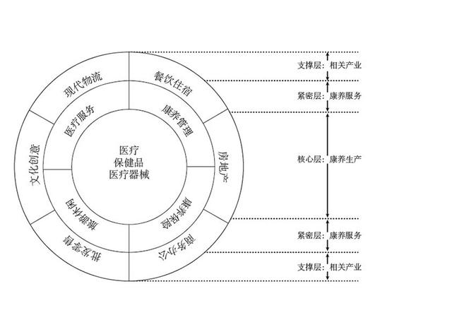 康养产业链全景图图片