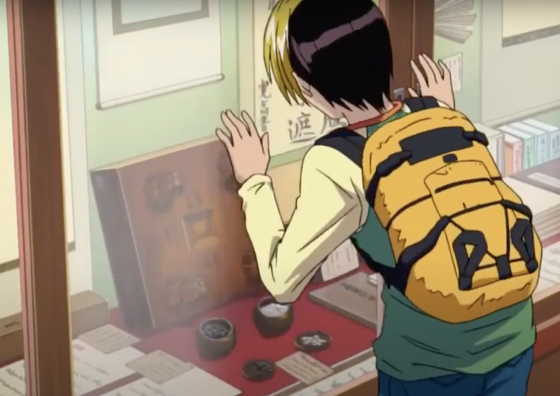 《棋魂》日本动画中,男主角的小光千里迢迢从东京跑到了因岛,试图在日本棋圣本因坊秀策存在过的地方,寻找到蛛丝马迹。