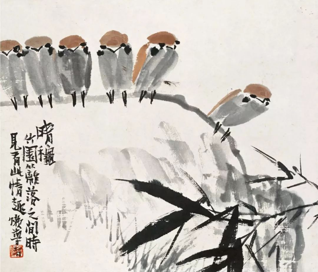 潘天寿的小品,好清新 第8张