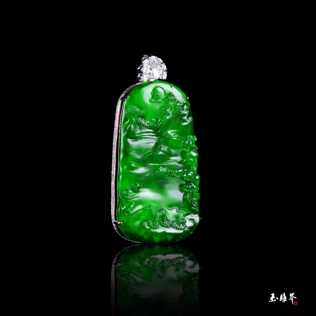 真辣!蒋红兵极品翡翠雕刻露面,好养眼