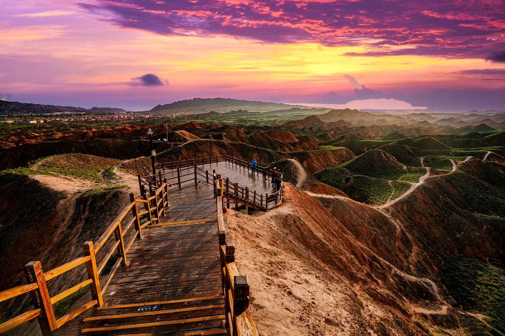 七彩丹霞金张掖