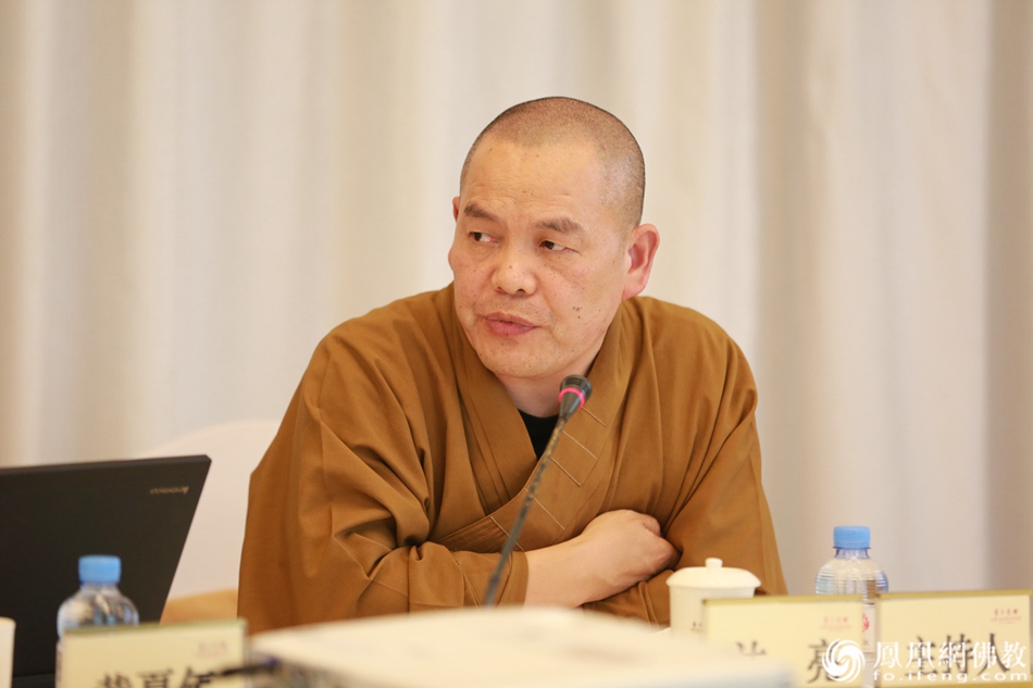 广东省佛教协会达亮法师出席活动（图片来源：凤凰网佛教）