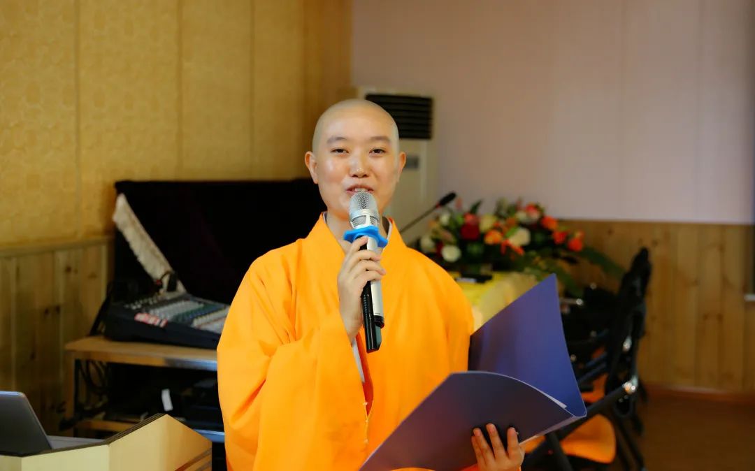 李志娟一级调研员,四川省佛教协会王立军秘书长,院长如意法师,留校任