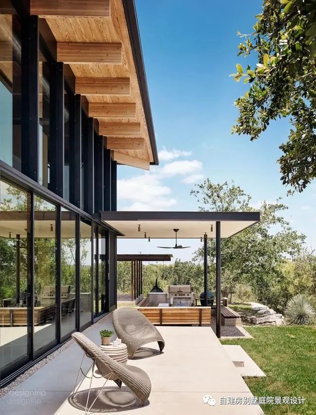 现代庭院——人间至味是清欢--豪宅自建房别墅农村乡村庭院子私家花园