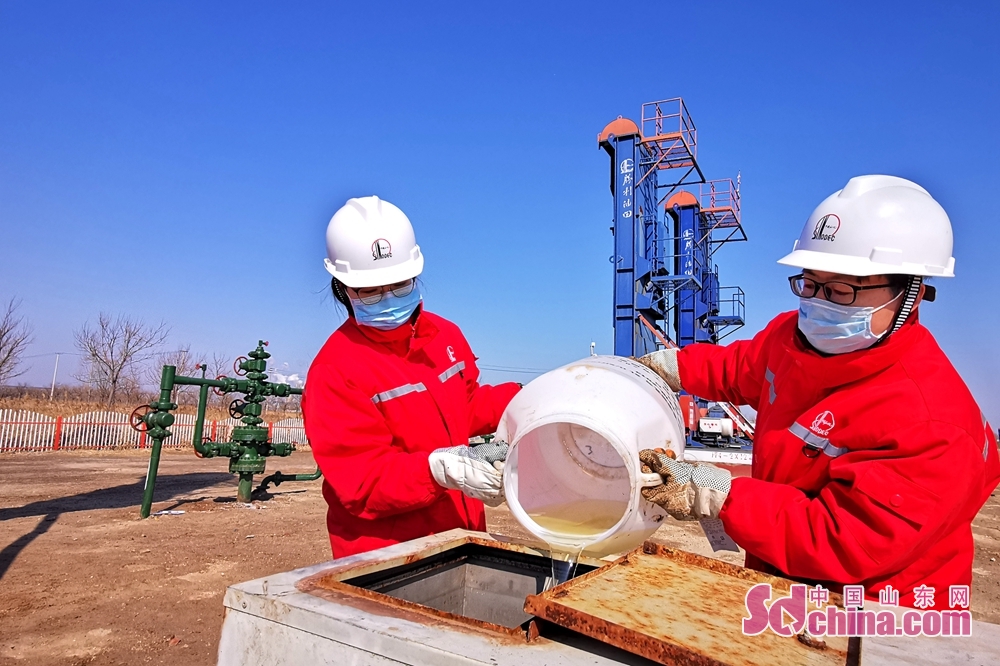 胜利油田滨南采油厂: 复工复产——采油女工显身手