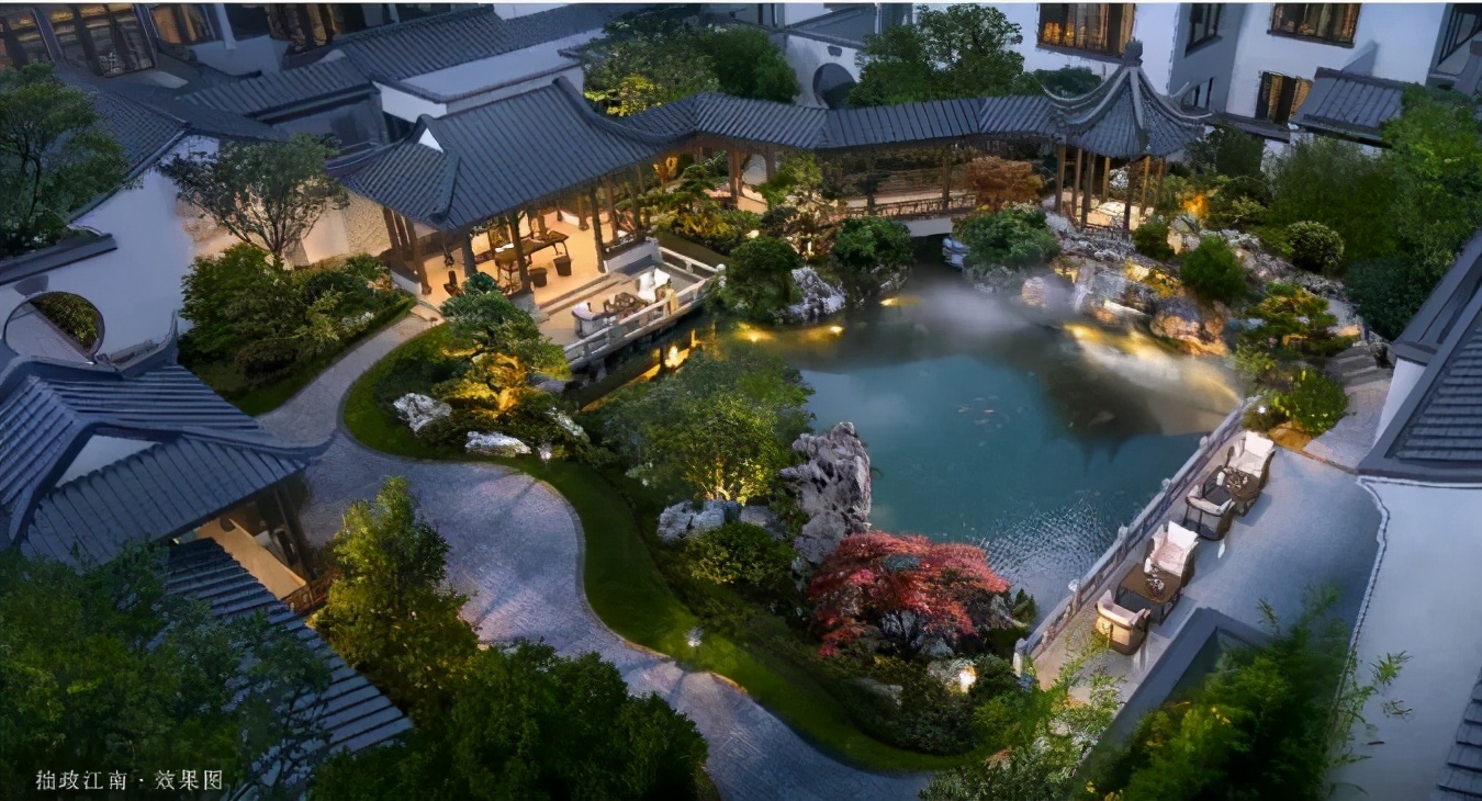 拙政江南,江南院子系列,位于苏州拙政园北,打造56院中式合院别墅,真正