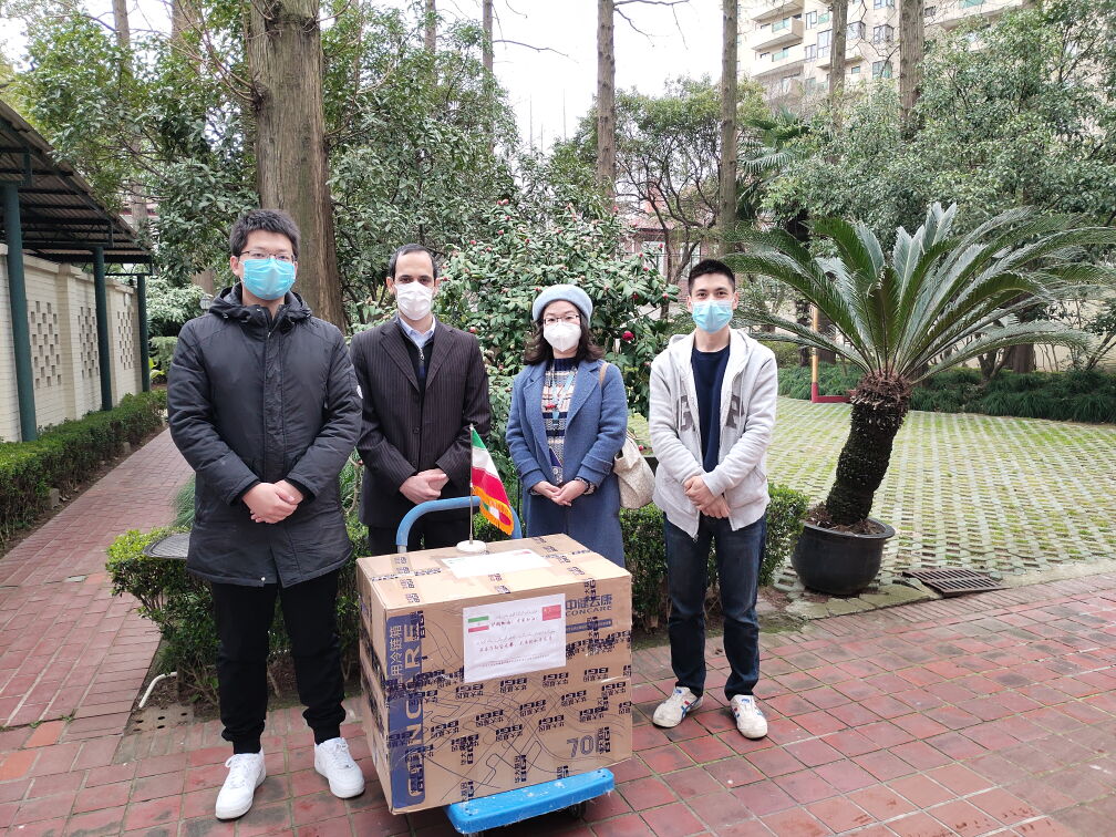 中国向伊朗捐赠5000人份核酸检测试剂盒