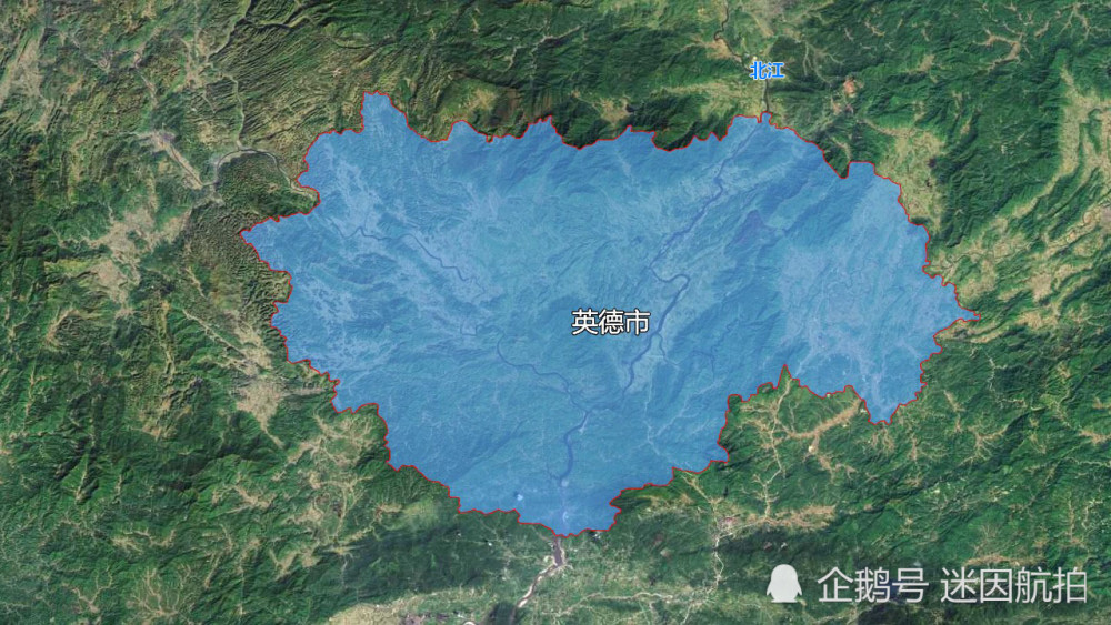 10張地形圖快速瞭解清遠市的8個市轄區縣市