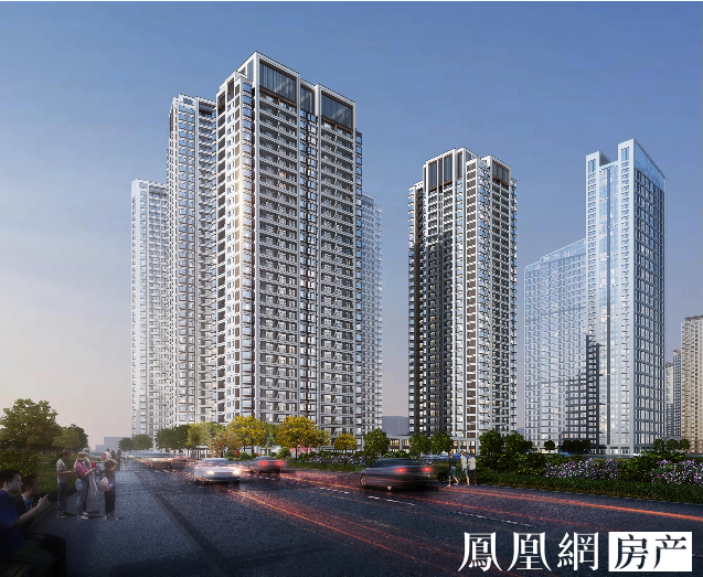 中骏·天誉新增6栋住宅,其中有4栋为约120米超高层