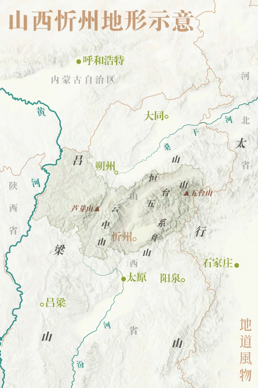 雁門關五臺山在山西哪座城市請3秒內回答