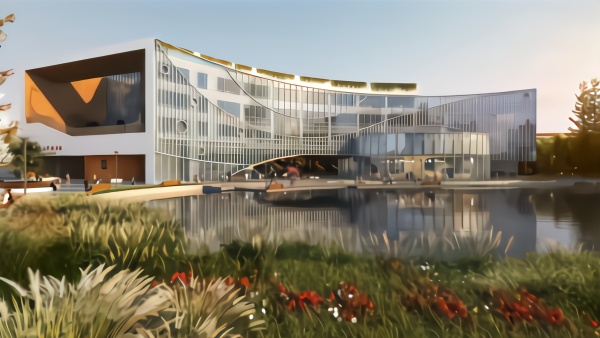 上海少年儿童图书馆新馆提前实现主体钢结构封顶，明年开放