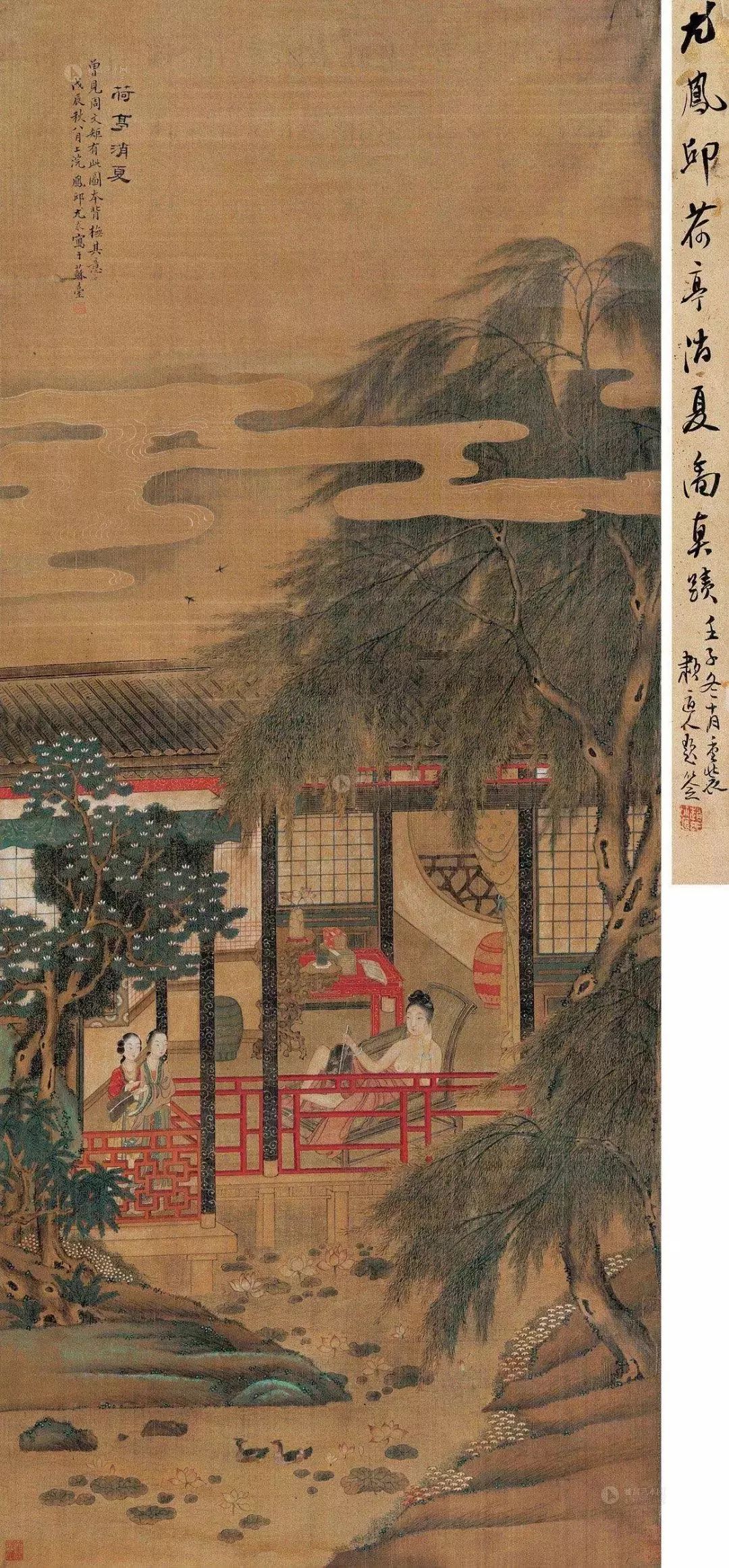 古画中的“避暑良方”,跟古人学消夏纳凉__凤凰网