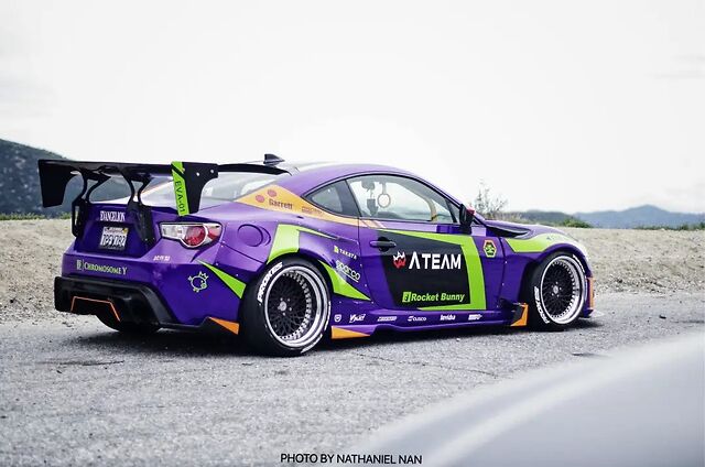 北美车主自己开店打造eva初号机竞技宽体86_凤凰网汽车_凤凰网