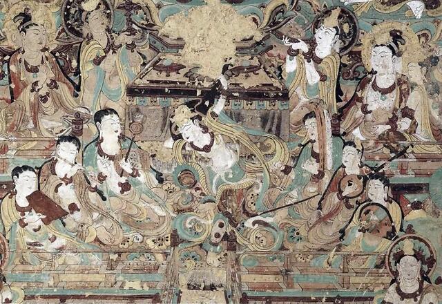 莫高窟中40000余平方米的壁画,都画了些什么内容