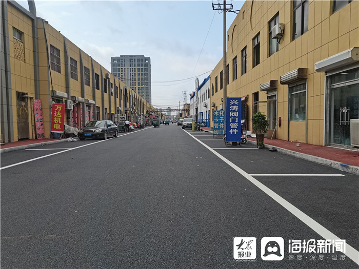 "一镜到底"拍摄探究东营区商河路商业街改造升级后新面貌