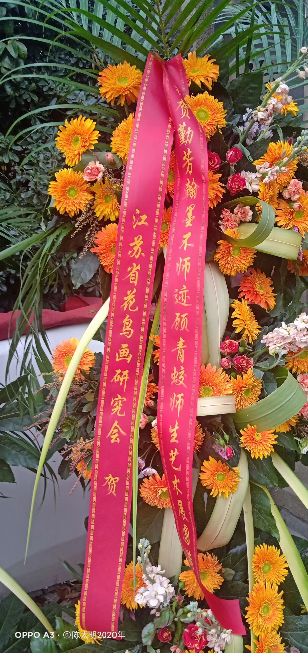 《书画南北方》勤芳翰墨不师迹一一顾青蛟师生艺术展开幕