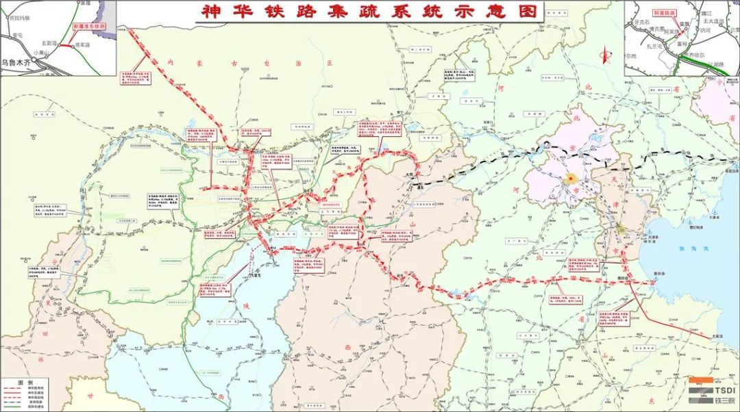 准朔铁路路线图图片