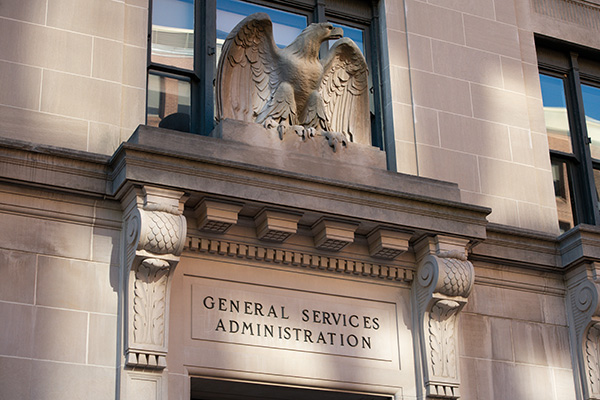 美国总务管理局（GSA）大楼。人民视觉  资料图
