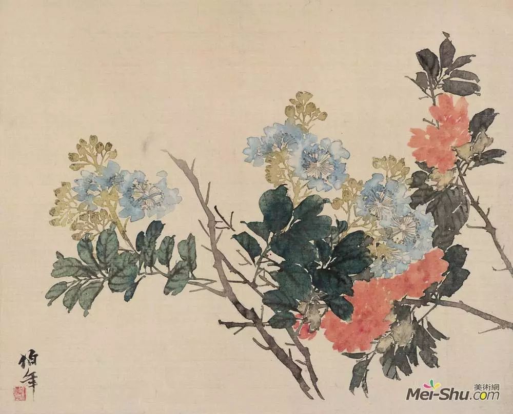 任伯年作品欣赏(中国美术馆馆藏画180幅)__凤凰网