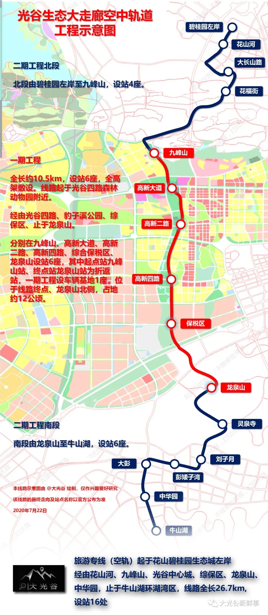 經規劃局核實, 圖片來源:大光谷(不代表官方,僅供交流) 據