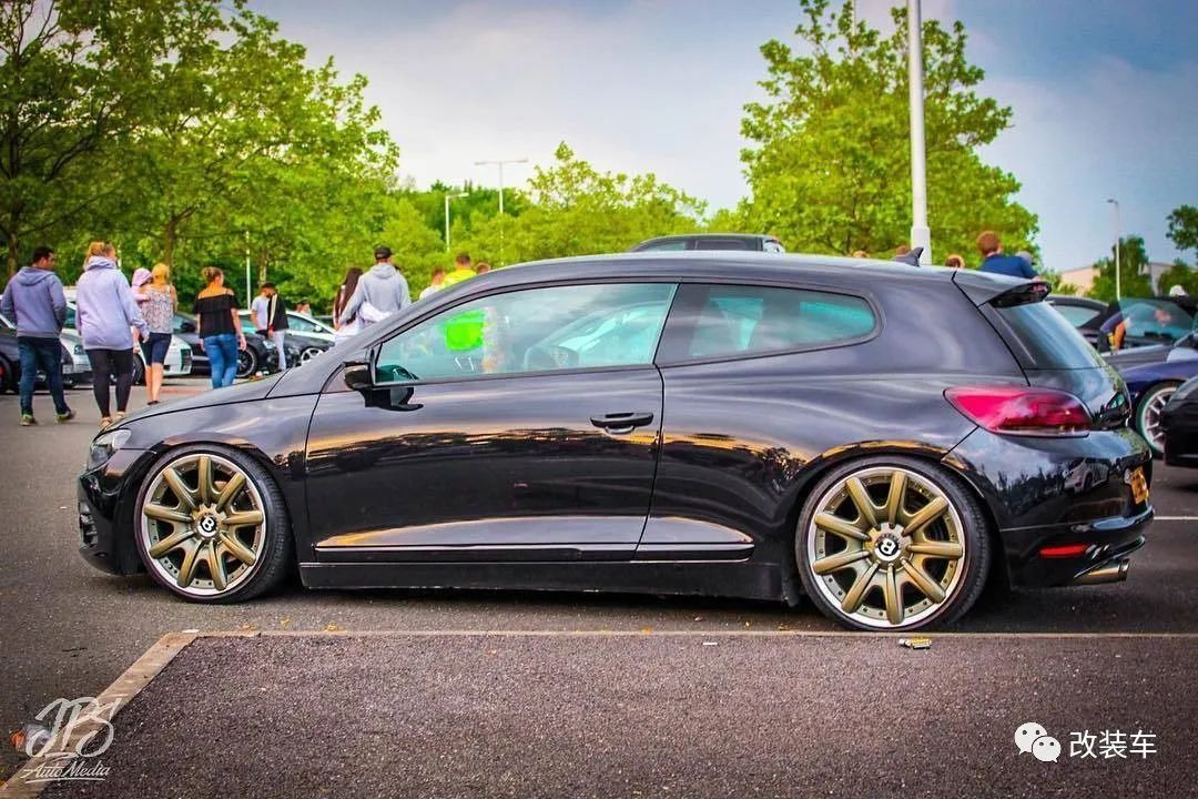 大众换轮如换鞋低趴宽体尚酷改装案例