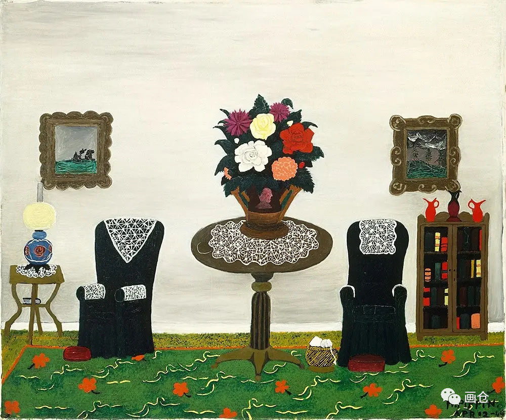 [画仓] 原始主义艺术家 horace pippin