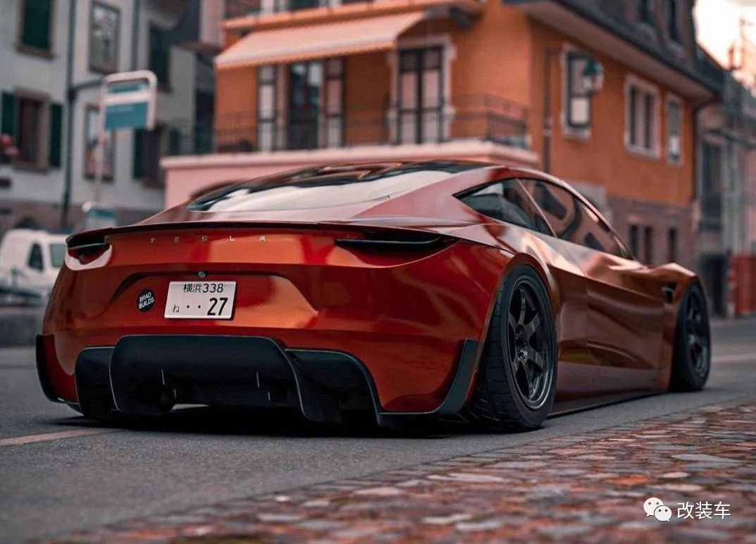 废土风格领衔主演21秒破百特斯拉roadster改装案例合集