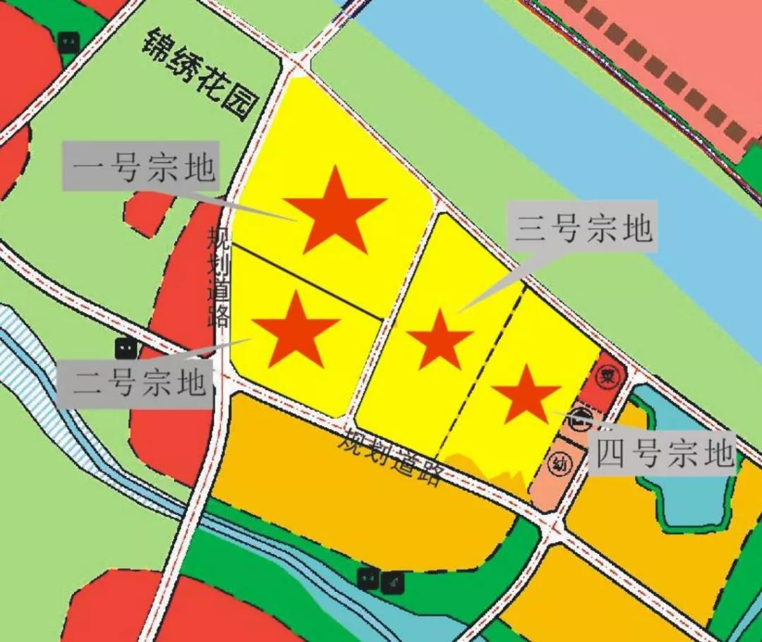 两宗土地均位于成都市大邑县安仁镇南部片区,地块一面积约67.