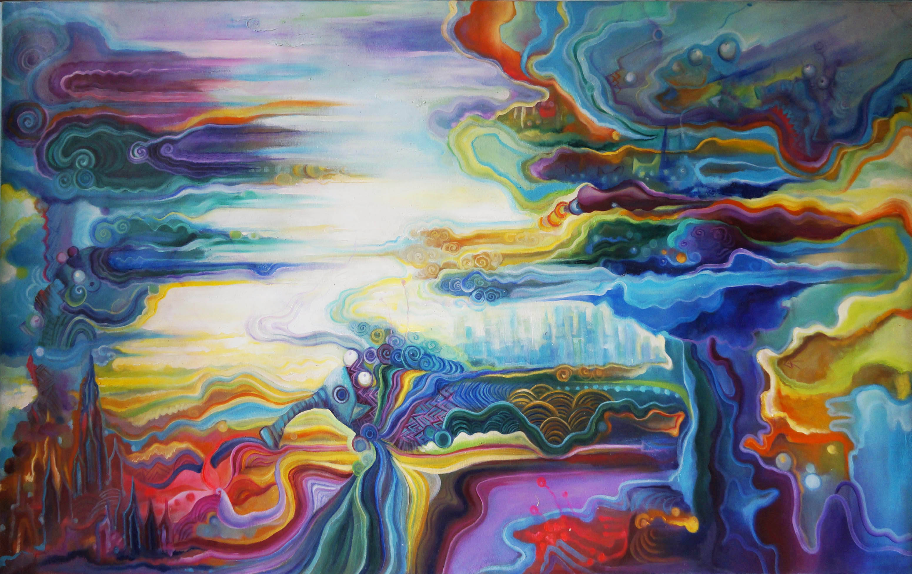 当代艺术家蓝易章作品展