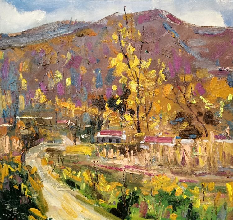 王根油画(2020年)写生作品