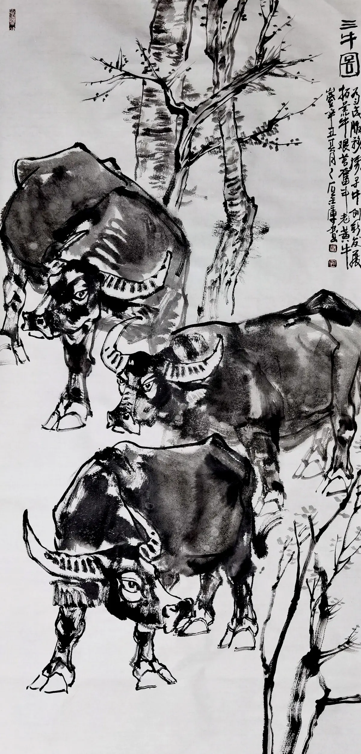 艺路守正 踏墨求真——石金库用笔墨绘画"三牛"精神