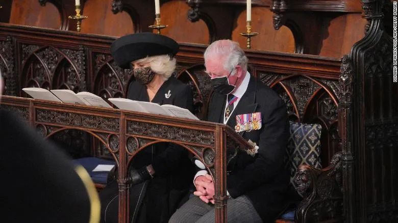 英女王丈夫菲利普亲王的葬礼举行(组图)