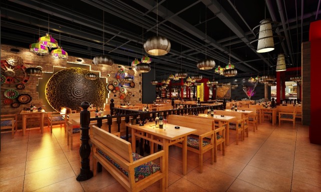 品牌将特有的韩式大排档餐酒模式与酒吧夜店文化进行巧妙融合,突破