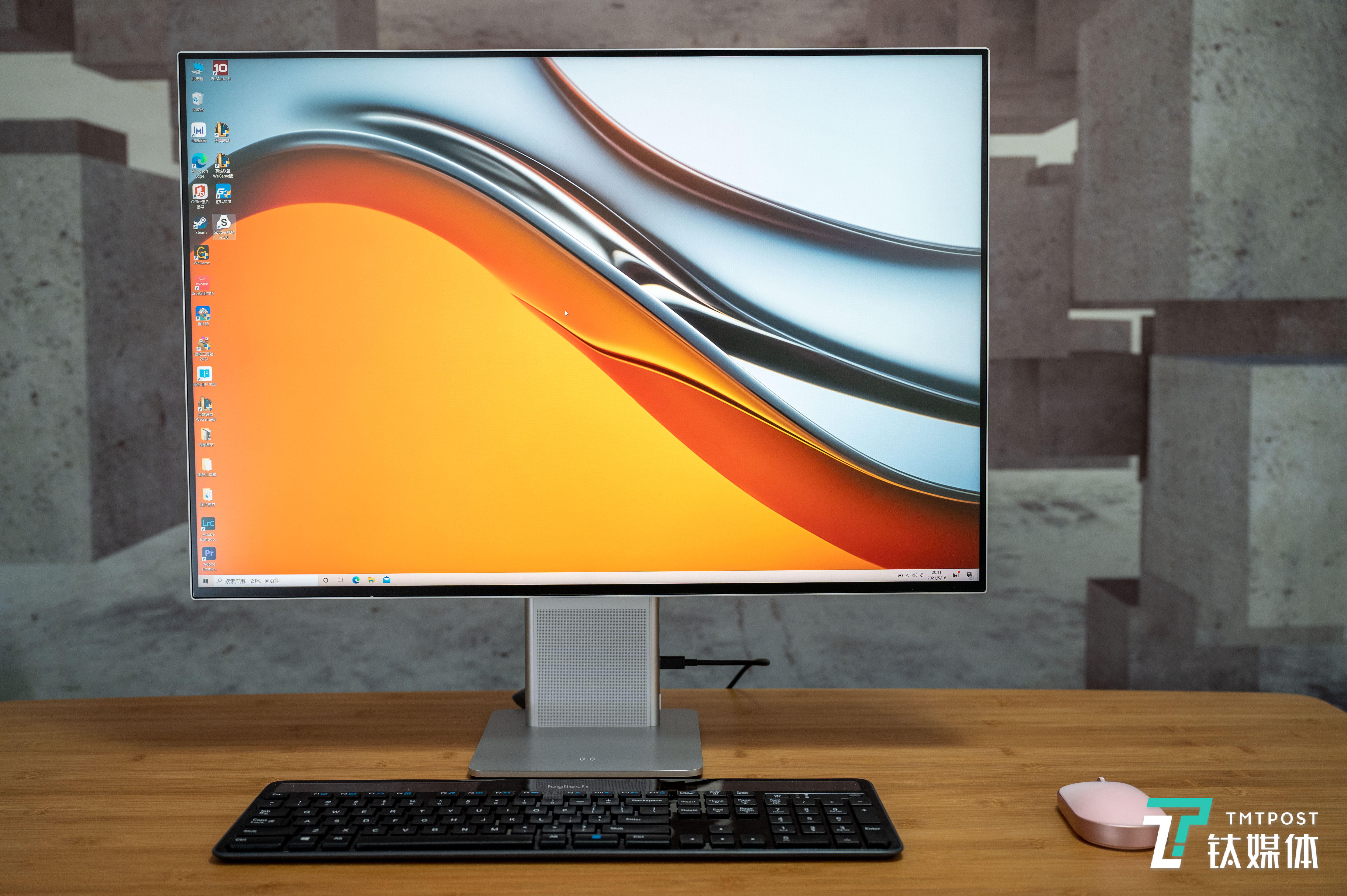 huawei mateview评测:手机一碰可投屏的显示器