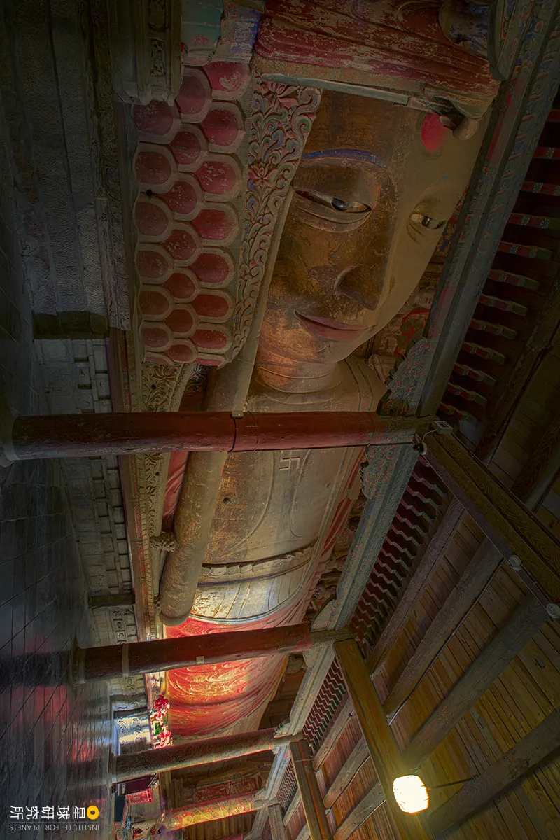 传承中原官式建筑形制 布局呈长方形的 甘州卧佛寺(今张掖大佛寺)