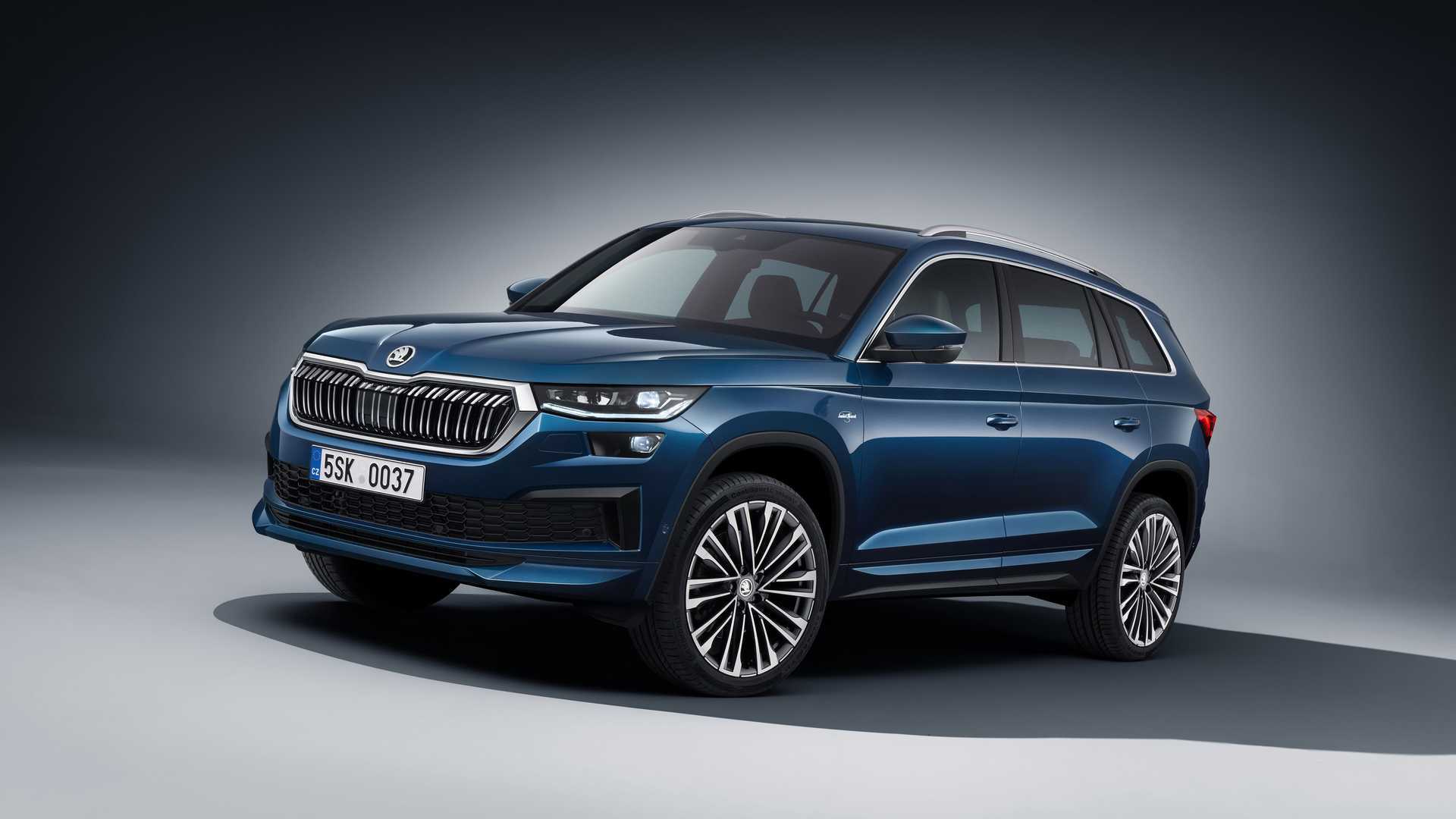 从斯柯达官方发布的实车图来看,中期改款柯迪亚克整