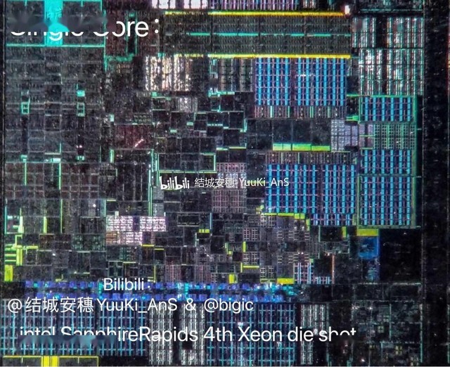 Sapphire Rapids细节曝光:4个计算芯片die 各部分15核心