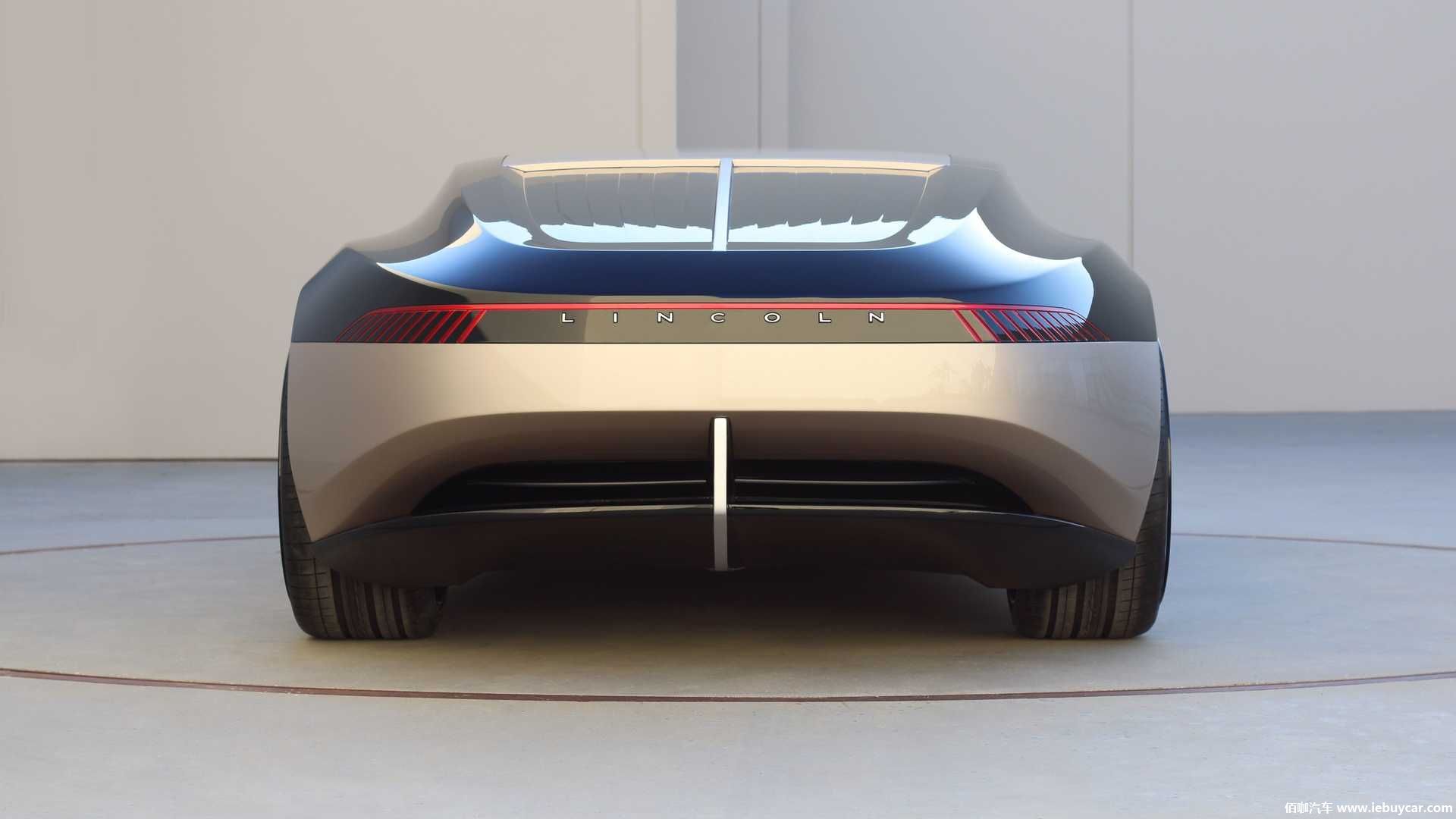 林肯anniversary概念车官图 未来科技感十足/圆石滩车展亮相