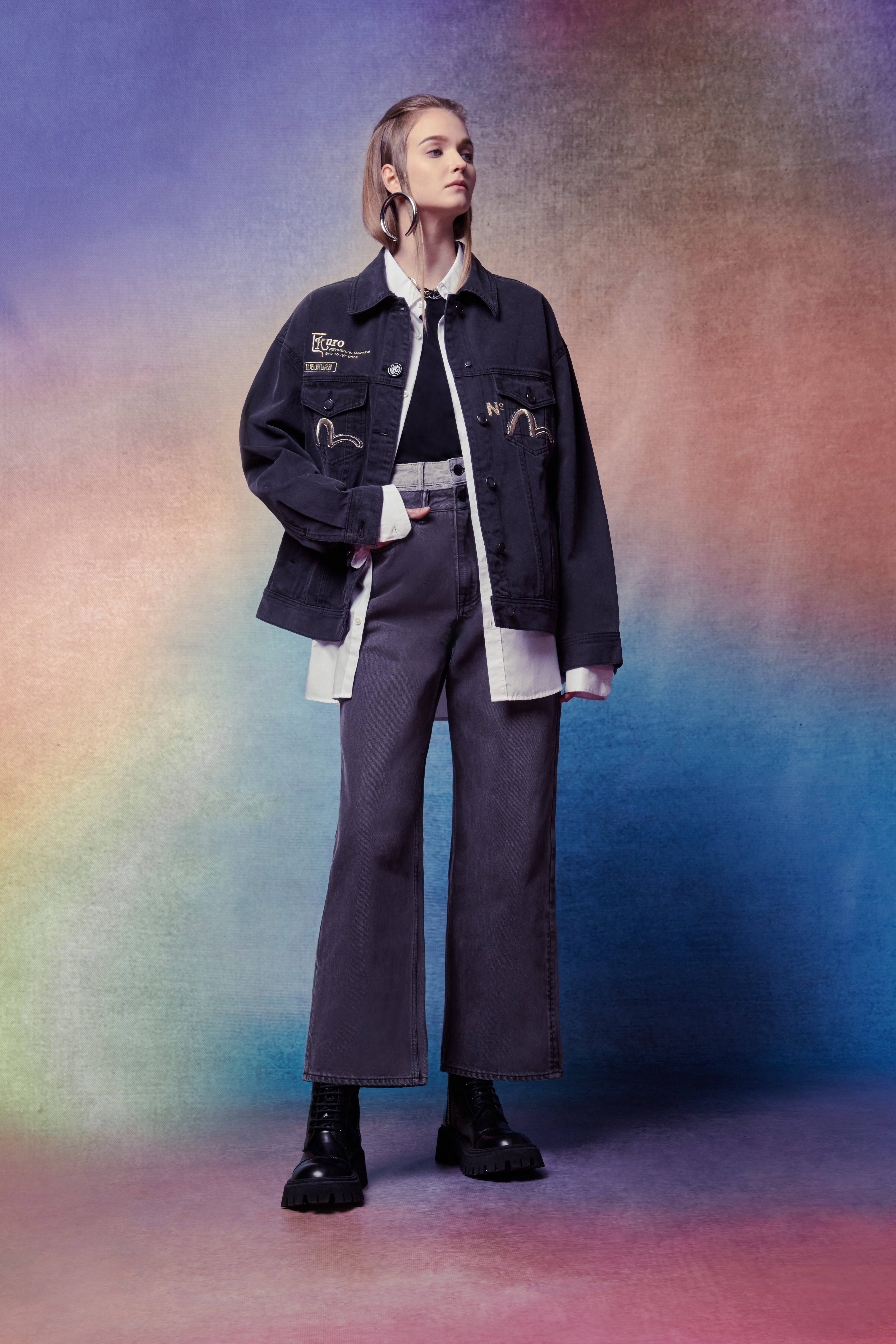 evisu2021秋季女装上线宋茜演绎全新街头时尚