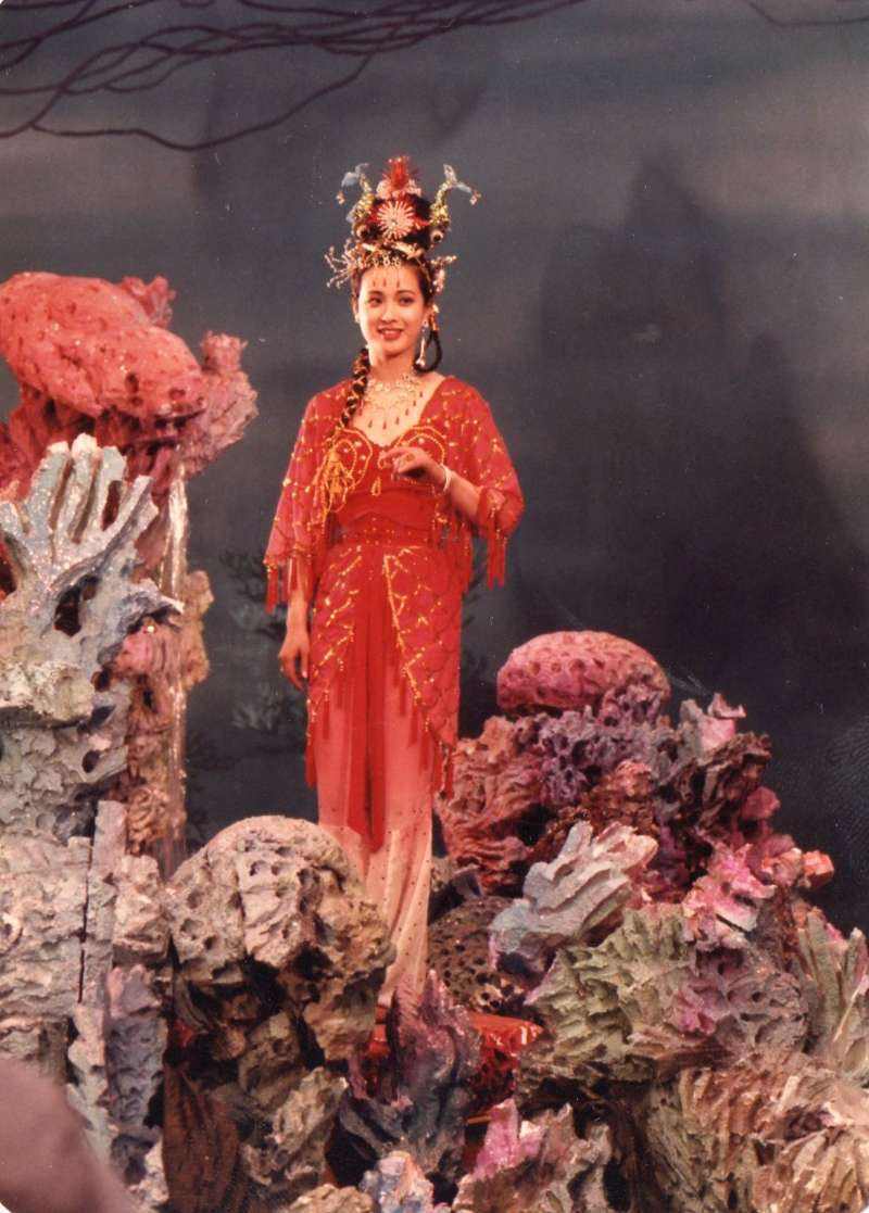 86版西游记万圣公主影像集七分美三分邪漂亮的眼睛像会说话